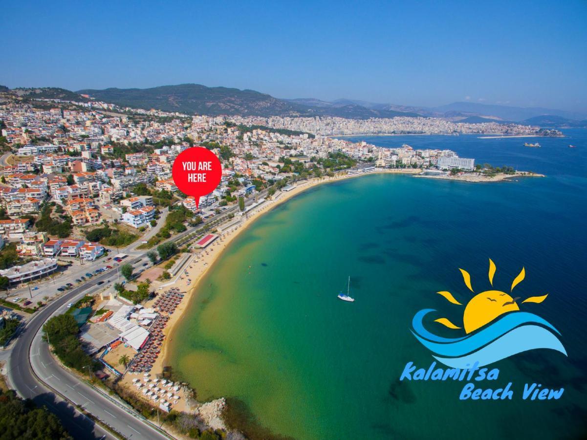 Kalamitsa Beach View Kavála Eksteriør bilde