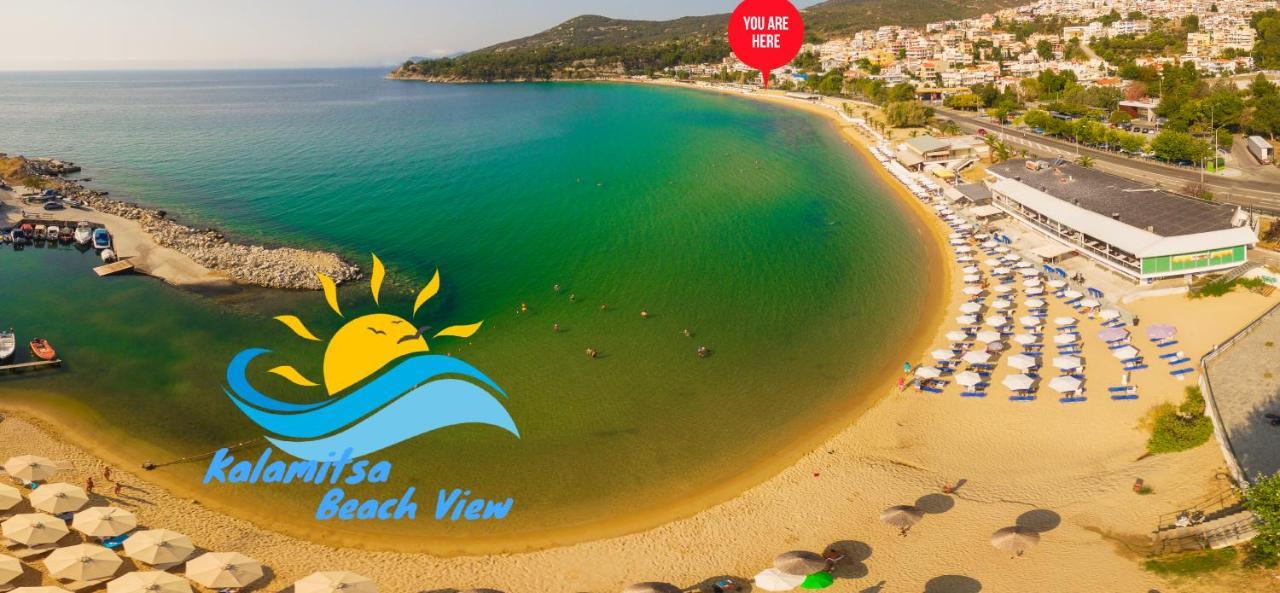Kalamitsa Beach View Kavála Eksteriør bilde